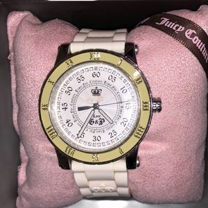 Juicy Couture Watch - White Sports Band